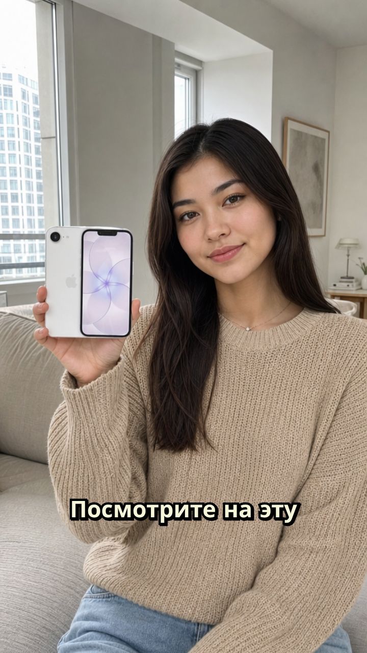 iPhone 17e White UGC Ad