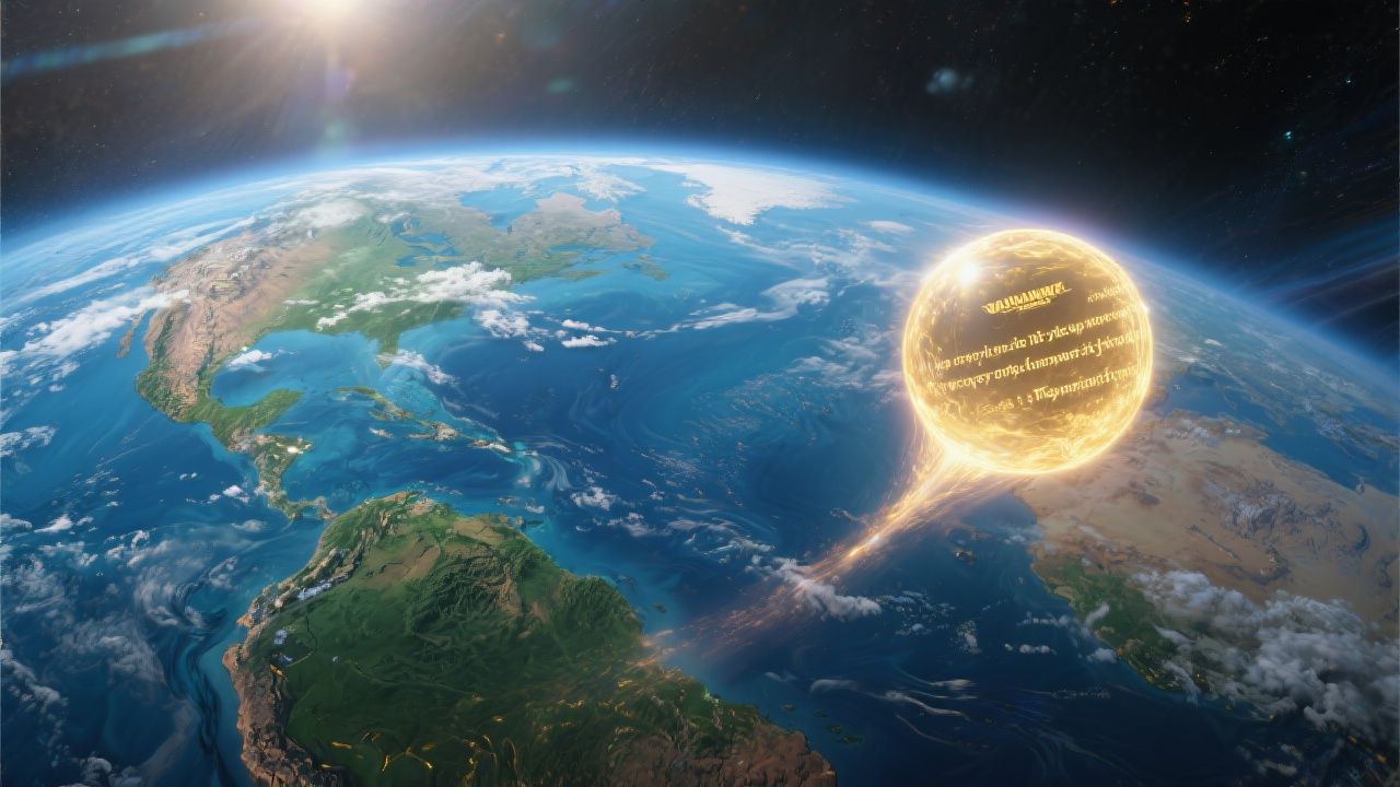 Message de l'espace sur Terre