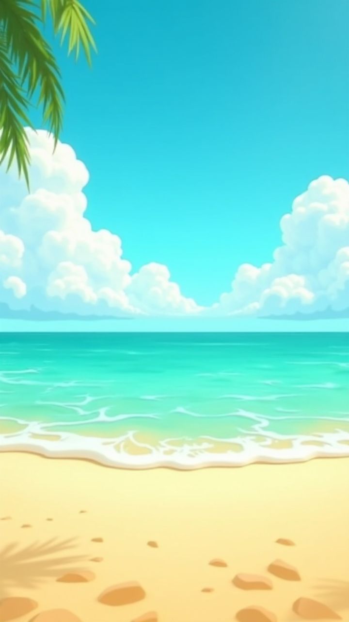 Fruit Friends at the Beach