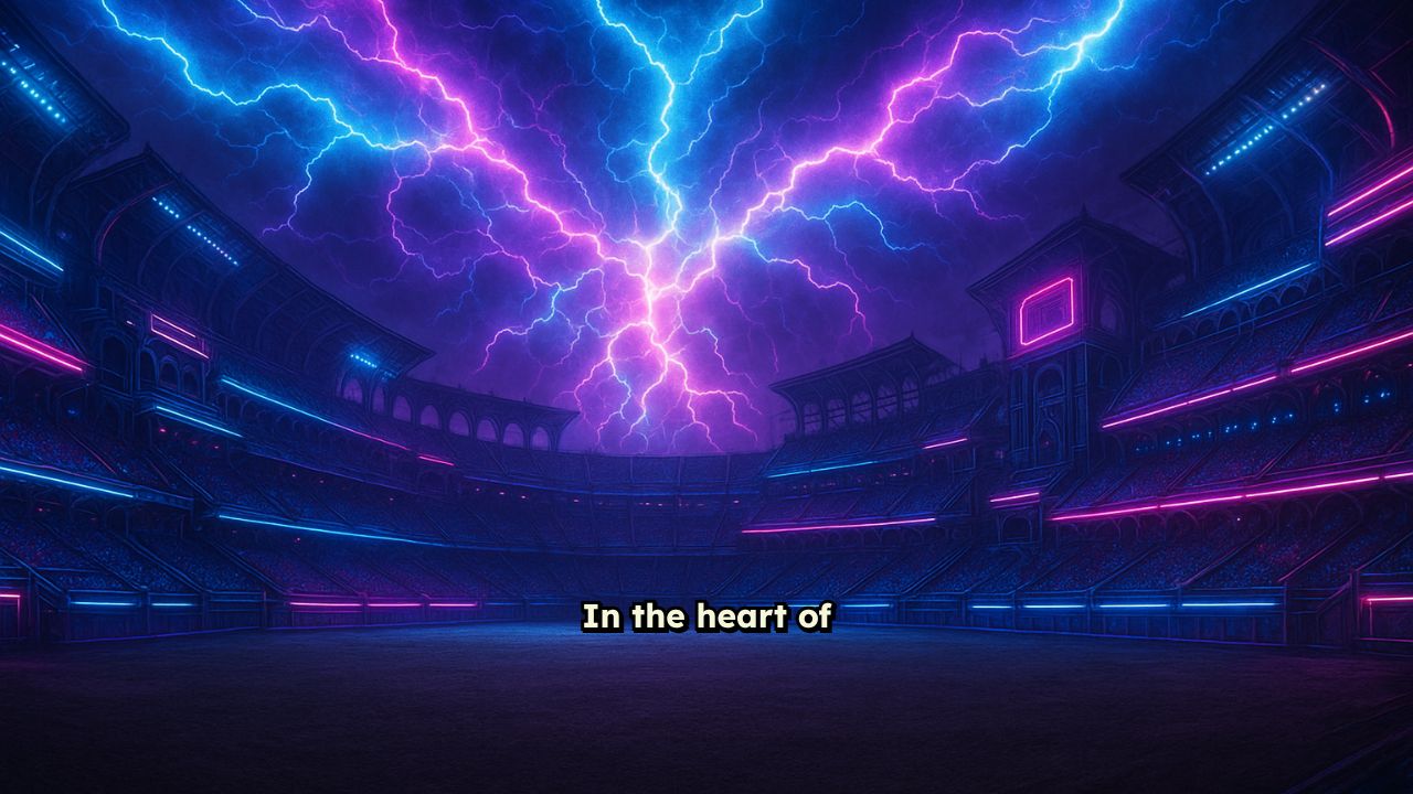 Neon Bull: A Living Storm of Light