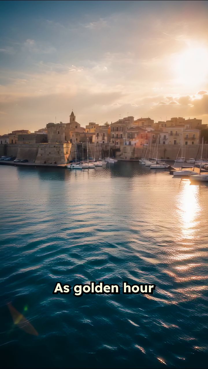 Brindisi: Golden Hour FPV Flythrough