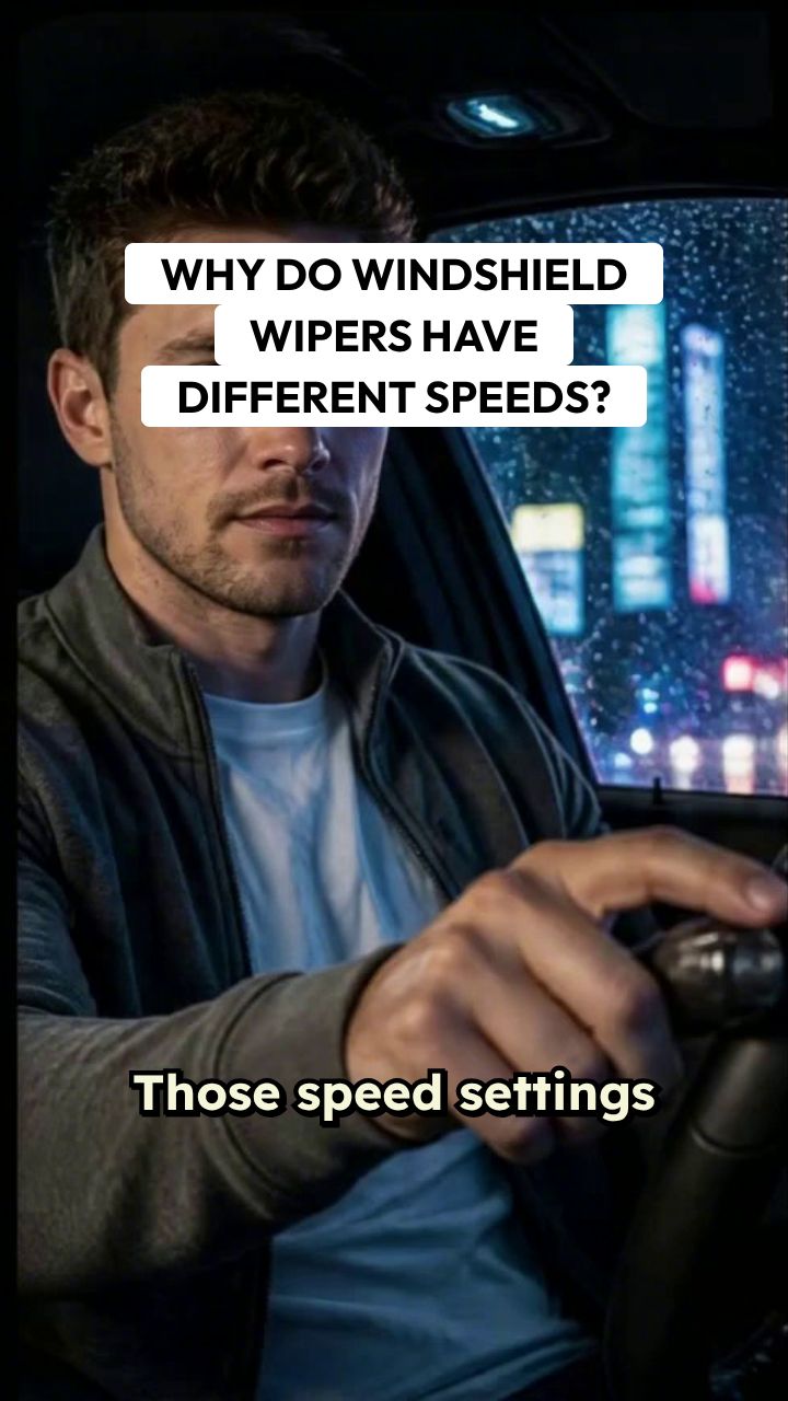 Why Windshield Wipers Move at Different Speeds