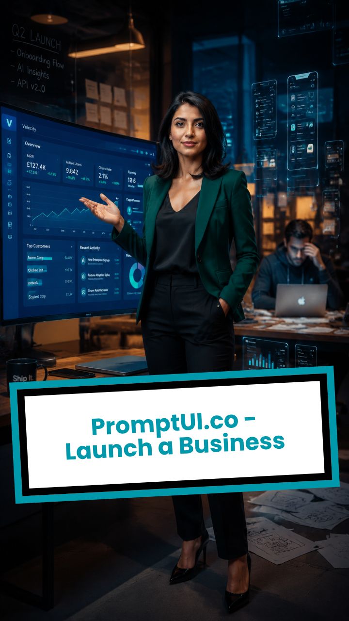 PromptUI.co - Launch a Business