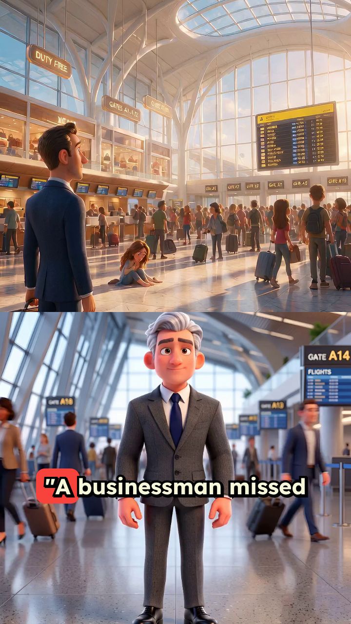 The Stranger Who Missed His Flight