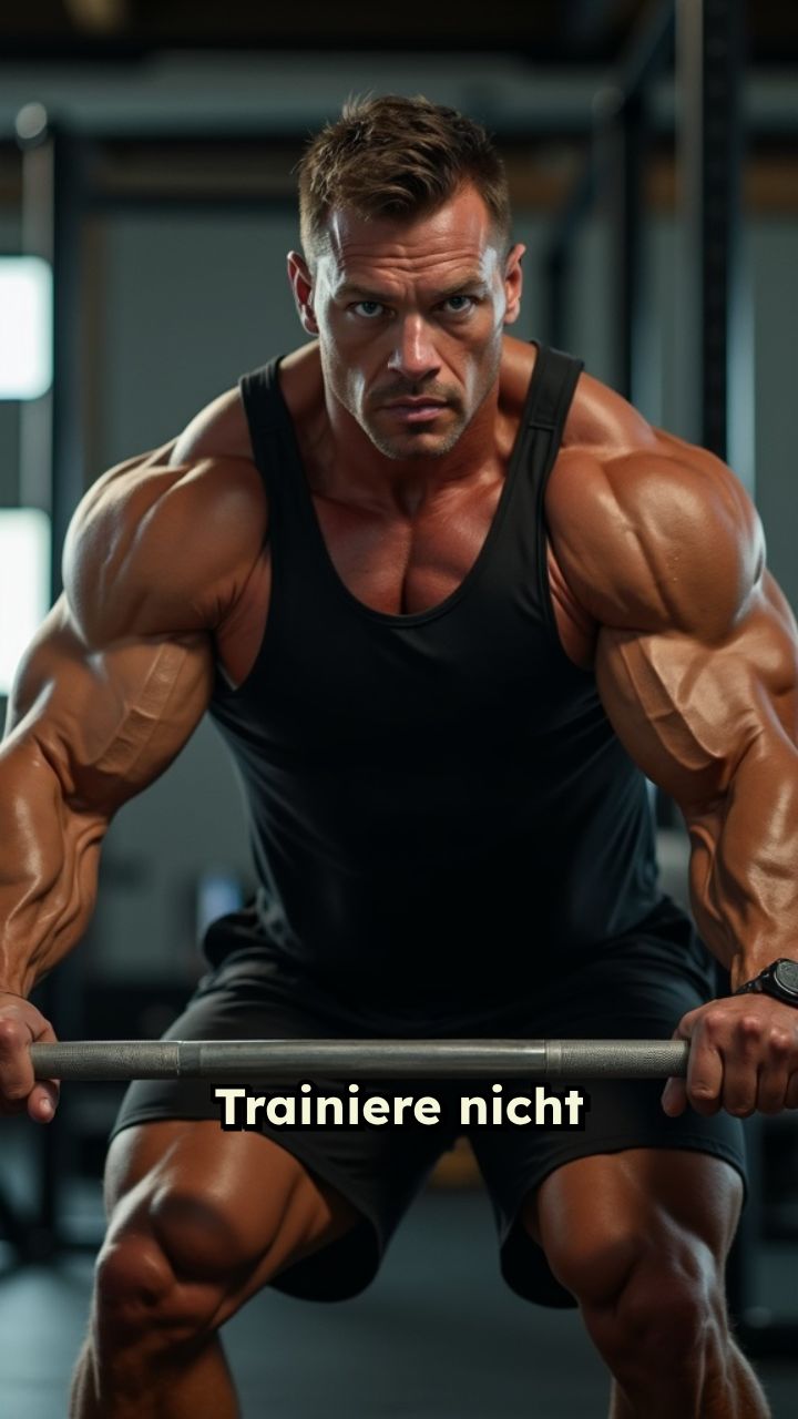 Muskelaufbau durch richtige Ermüdung