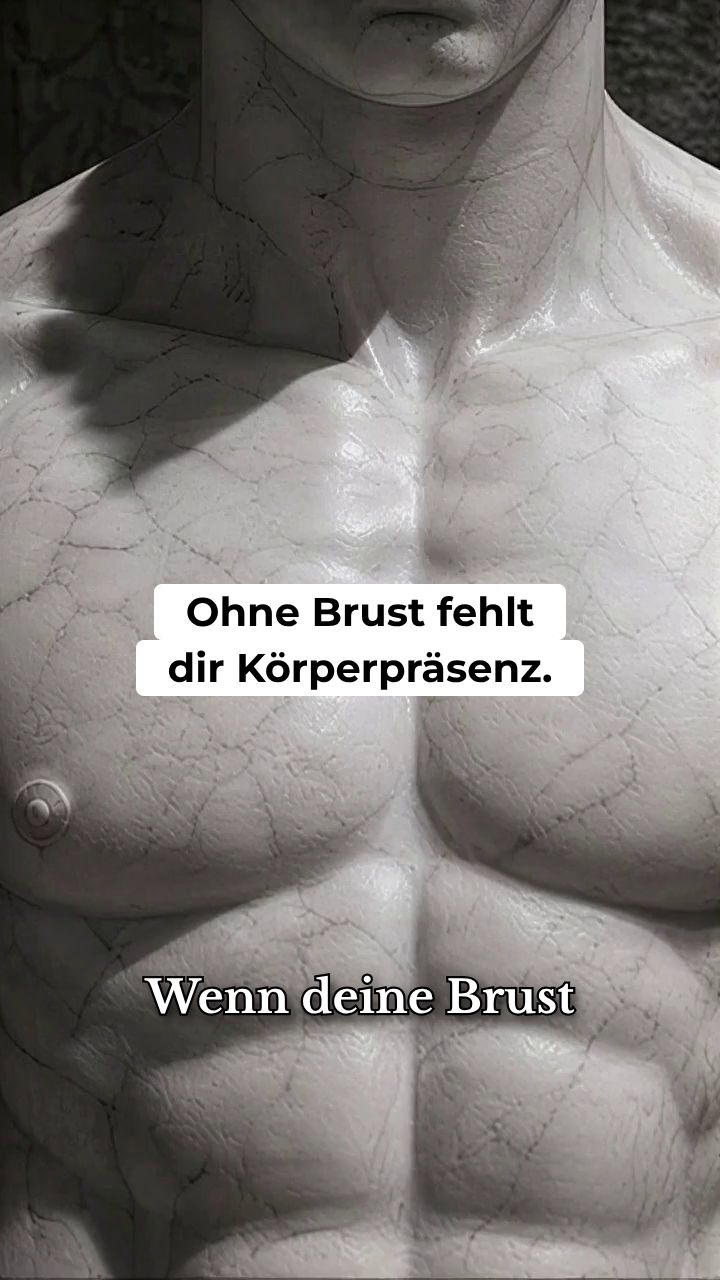 Wir bauen dich gemeinsam zur Statue - Brust