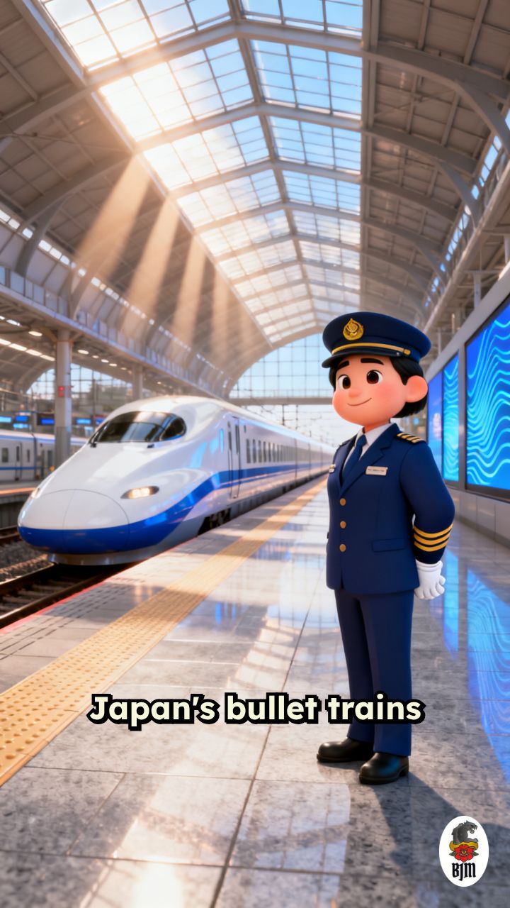 Japan’s Bullet Trains: Precision and Safety