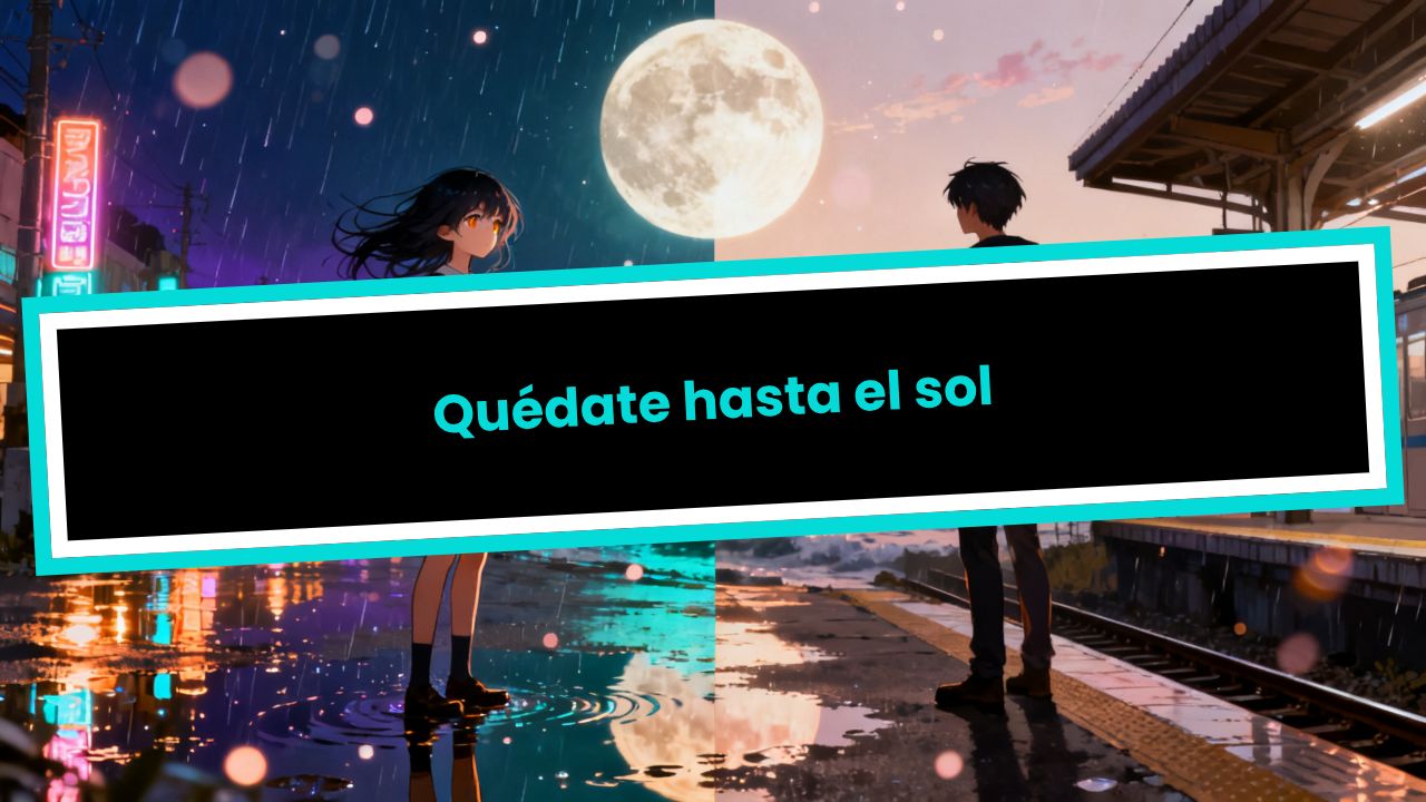 Quédate hasta el sol