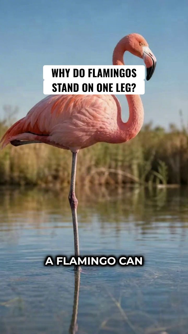 Why Flamingos Stand on One Leg