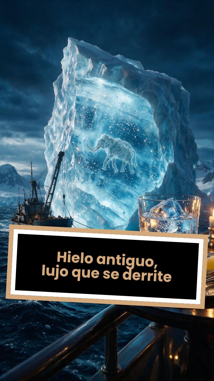 Hielo antiguo, lujo que se derrite