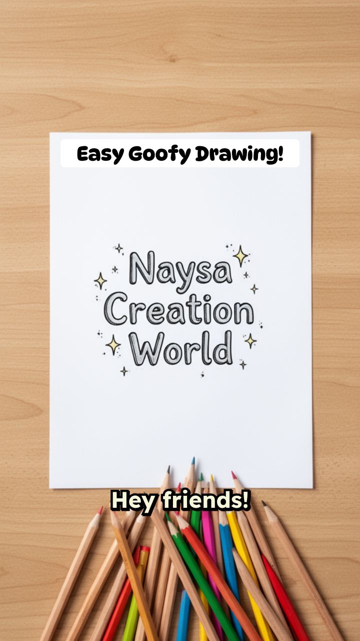 Easy Goofy Drawing Tutorial