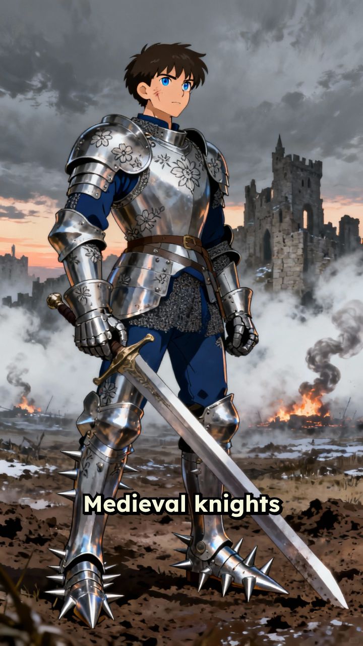 Spiked Sabatons: Knights’ Deadly Footwear
