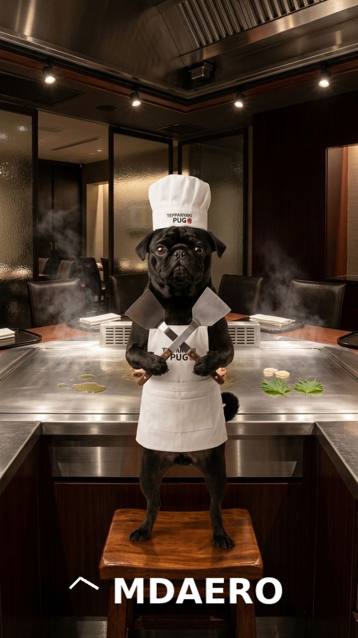 Teppanyaki Master Pug