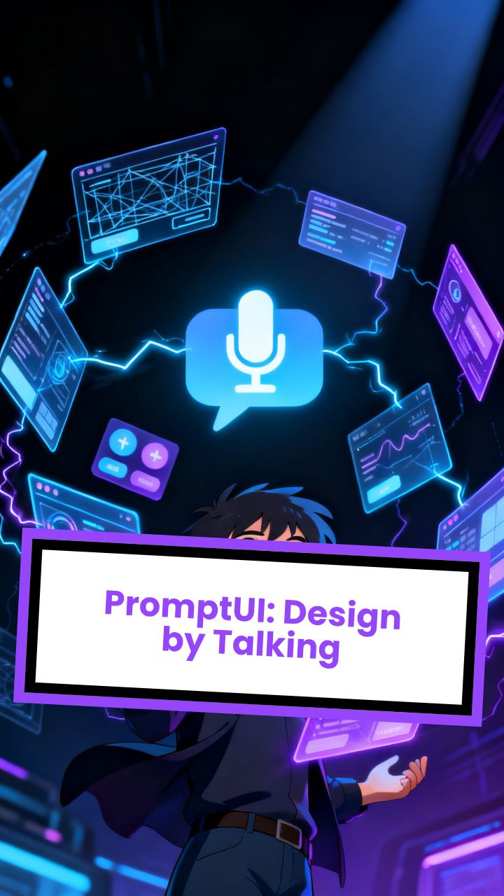PromptUI: Design by Talking