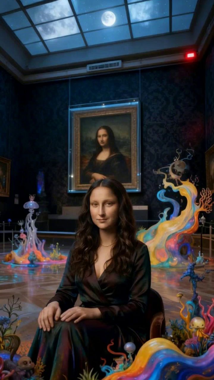 Mona Lisa's Cosmic Secrets