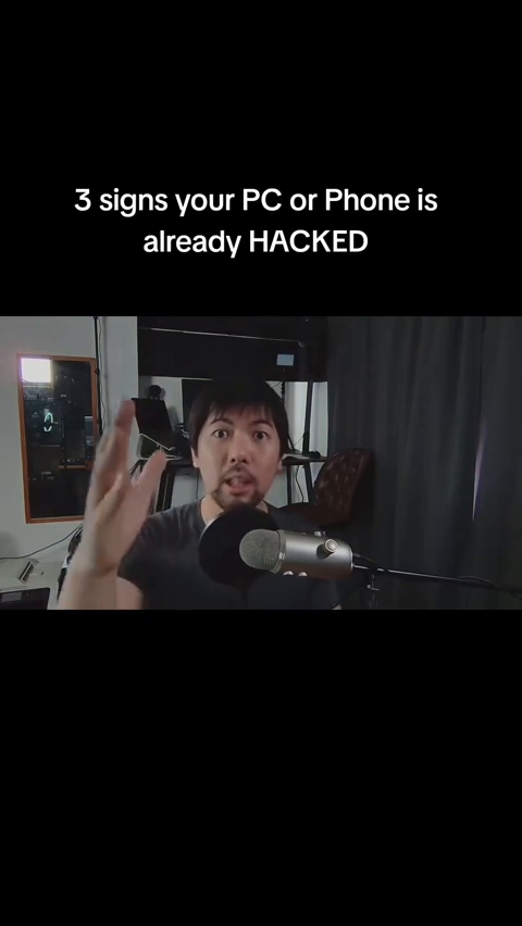 TikTok video: 3 signs your PC or Phone is already HACKED #viral #Tech #cybersecurity #pc #hack