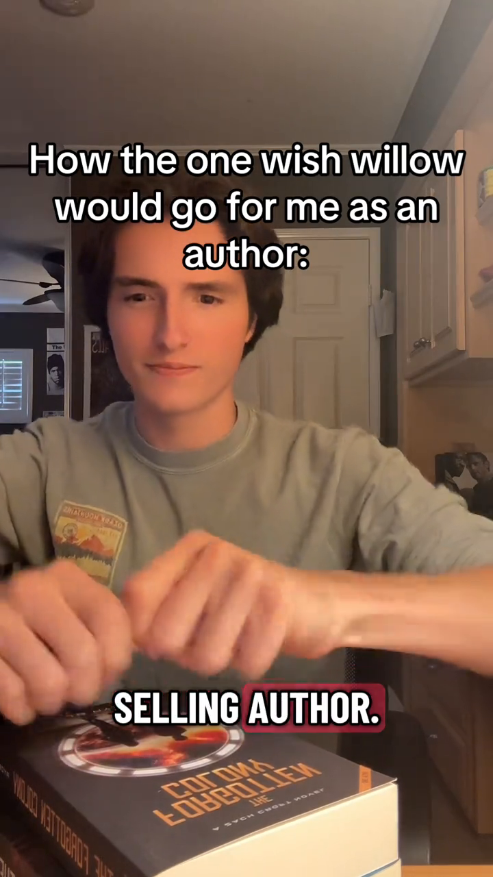 TikTok video: Be careful what you wish for #writing #writertok #authortok #booktok #fyp