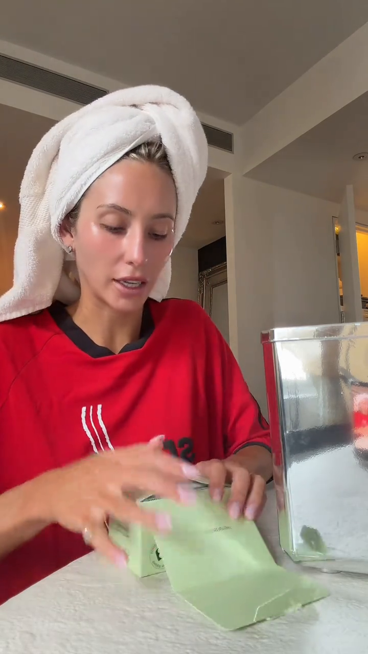 TikTok video: Can’t wait to show you guys what’s to come … 💚💚 @reale actives