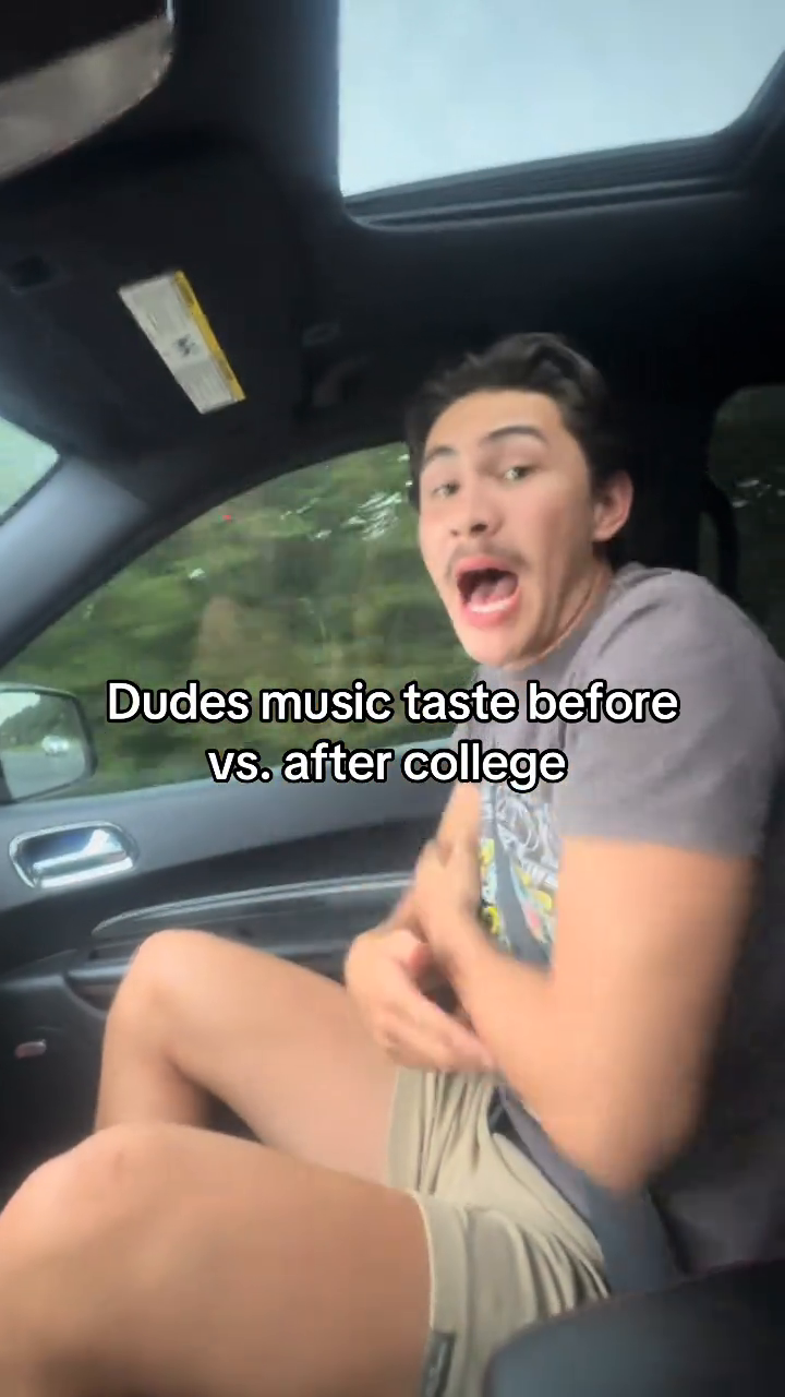 TikTok video: Send this to that friend 😂😂 #music #rap #dj #college #frat