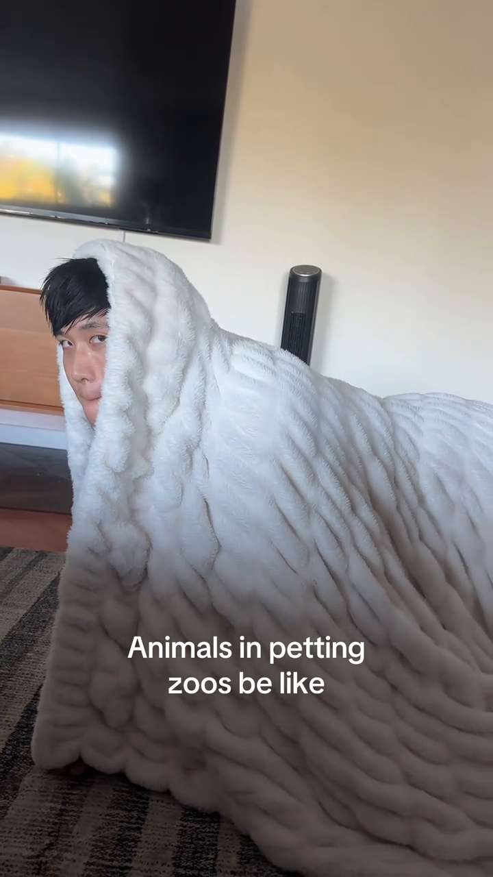 TikTok video: What animal is this? #comedyvideo #pettingzoo #animal #zoo #charleshsu
