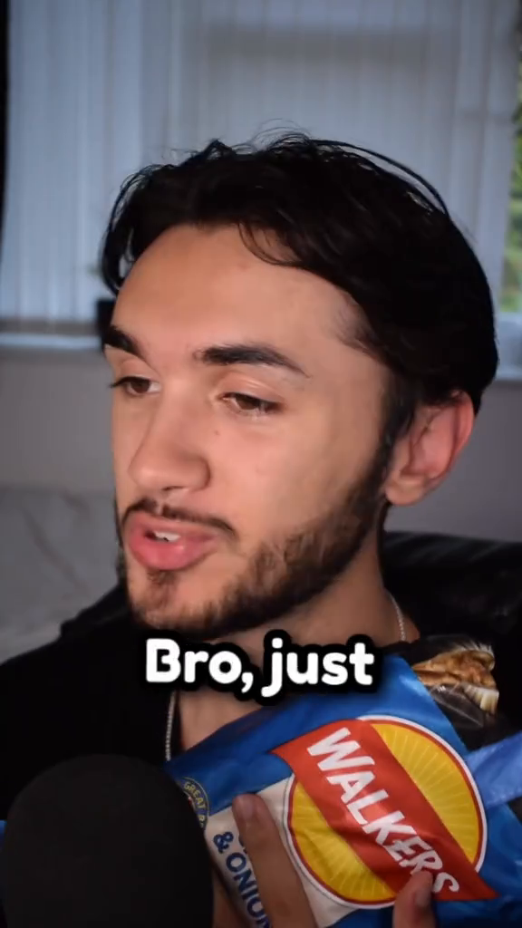 TikTok video: He gave him a bag of chips... Video Credit: speedmcqueen (TikTok) #fyp #foryou #