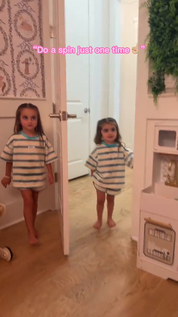 TikTok video: The end😭😅 #funny#baby#toddler#family#cute