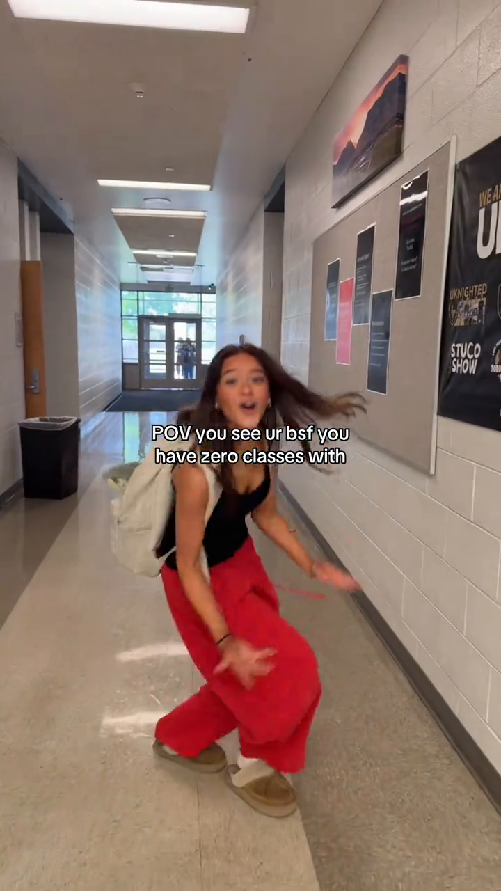 TikTok video: Unexplainable pain #fyp #highschool #school #funny #relateable @@ellys
