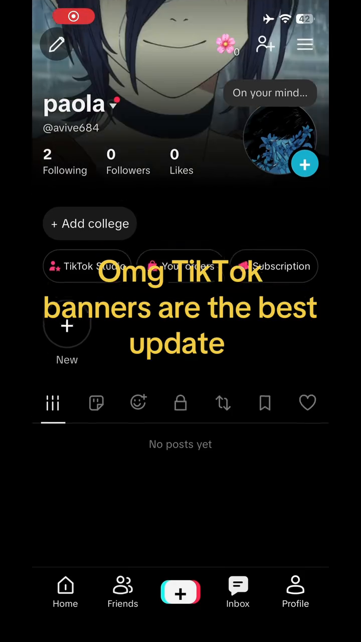 TikTok video: TikTok banners are so cute #tiktokupdate #banner #decoration #cutecore #chainsaw