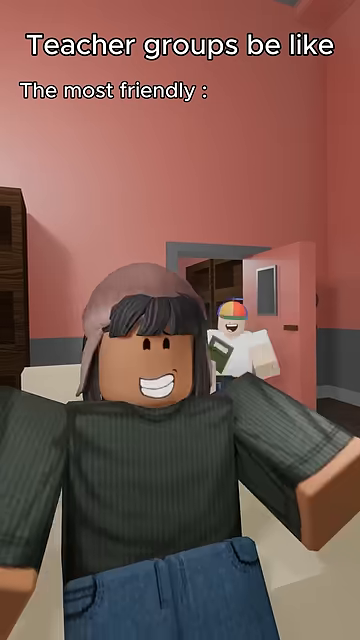 TikTok video: Teacher groups be like #RobloxAnimation #shorts #short #memes #roblox