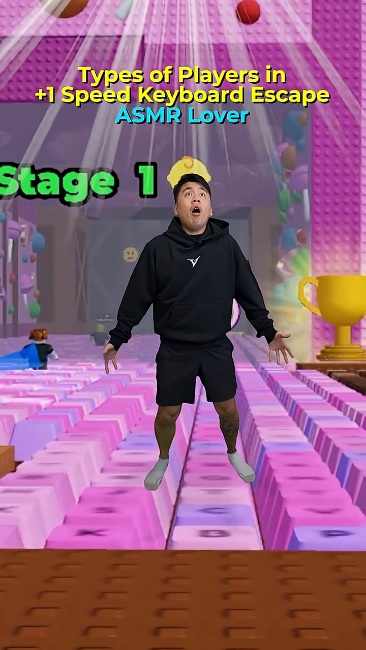 TikTok video: Types of +1 Speed Keyboard Escape Players